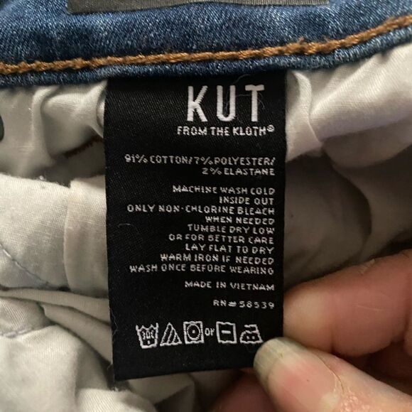 KUT from the Kloth™ Connie Ankle Skinny Jean size 10 - Picture 9 of 10